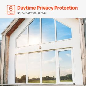 Window Privacy Film, One Way Window Tint, Daytime Mirror Reflective Heat Control Glass