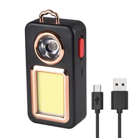 Solar Portable LED Camping Light Lantern Tent Lamp Rechargeable Hiking (Option: BLACK)