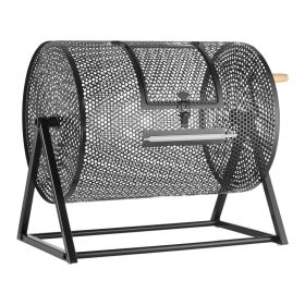 Raffle Ticket Spinner, 16.1" X 11.9" Holds 5000 Tickets Or 200 Ping Pong Balls, Raffle Drum Lottery Spinning Cage With Reinforced Handle, Stable (Option: default)
