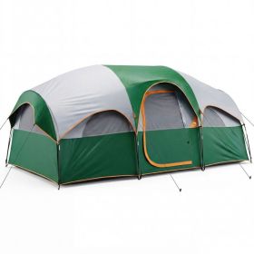 Camping Tent, Waterproof Windproof Dome Tent, Multi-Directional Ventilation, 5 Min Quick Setup, For Family Outdoor, Backpacking, Hiking (Option: GREEN)